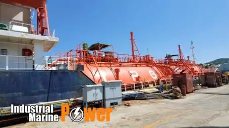 Ọkọ̀ ojú omì fún iṣẹ́ gbigbé LNG fún tà