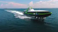 Ọkọ omi Hovercraft fún tà