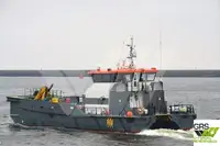 Wind farm service vessel fun tita