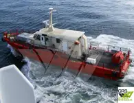 Wind farm service vessel fun tita