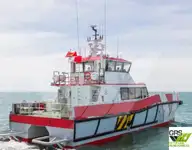 Wind farm service vessel fun tita
