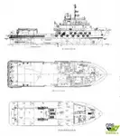 Wind farm service vessel fun tita