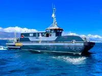 Wind farm service vessel fun tita
