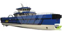 Wind farm service vessel fun tita