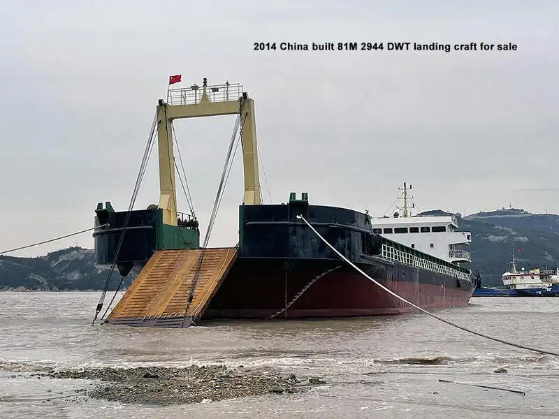 Ọkọ omi Landing, Tank fún tà