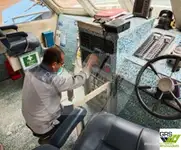 Ọkọ̀ tí ó ṣiṣẹ́ ní ibi tí wọn ṣe àgbàdí fún tà