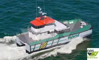 Wind farm service vessel fun tita