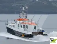 Wind farm service vessel fun tita