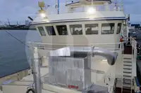 Ọkọ̀ ojú omì fún iṣẹ́ gbigbé àwọn ẹja fún tà