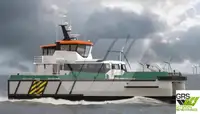 Wind farm service vessel fun tita