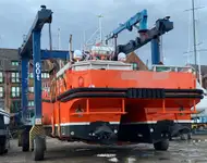 Wind farm service vessel fun tita