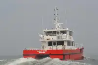 Wind farm service vessel fun tita