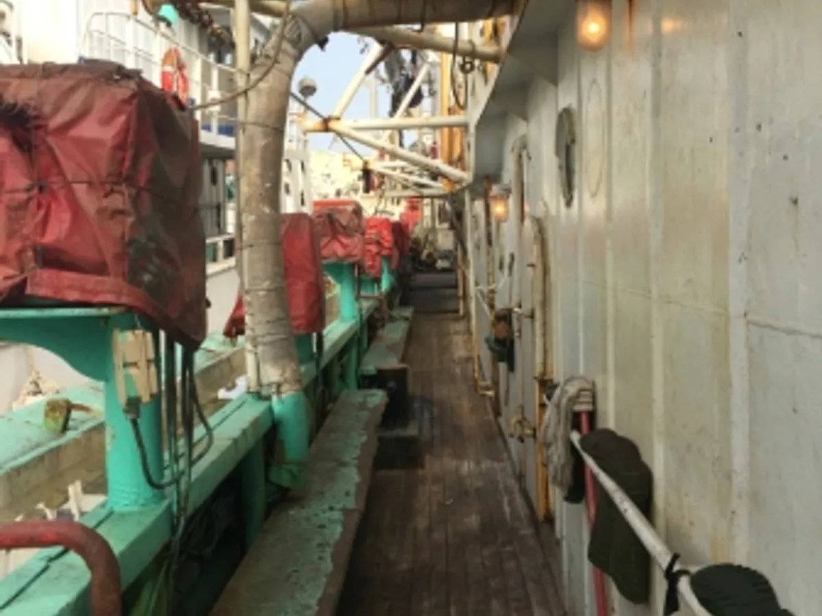 Ọkọ̀ tí ó mú ẹja squid fún tà