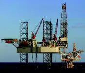 Jack-up drilling rig fun tita