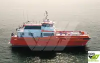Wind farm service vessel fun tita