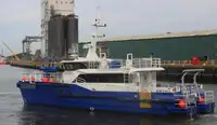 Wind farm service vessel fun tita