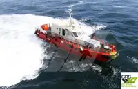 Wind farm service vessel fun tita