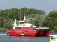 Wind farm service vessel fun tita