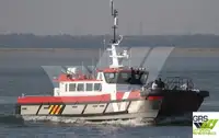 Wind farm service vessel fun tita