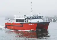 Wind farm service vessel fun tita