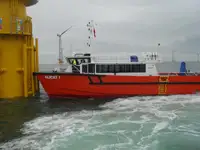 Wind farm service vessel fun tita