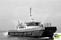 Wind farm service vessel fun tita