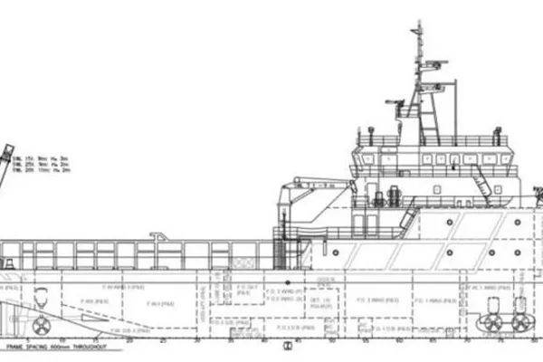 Supply ship for sale