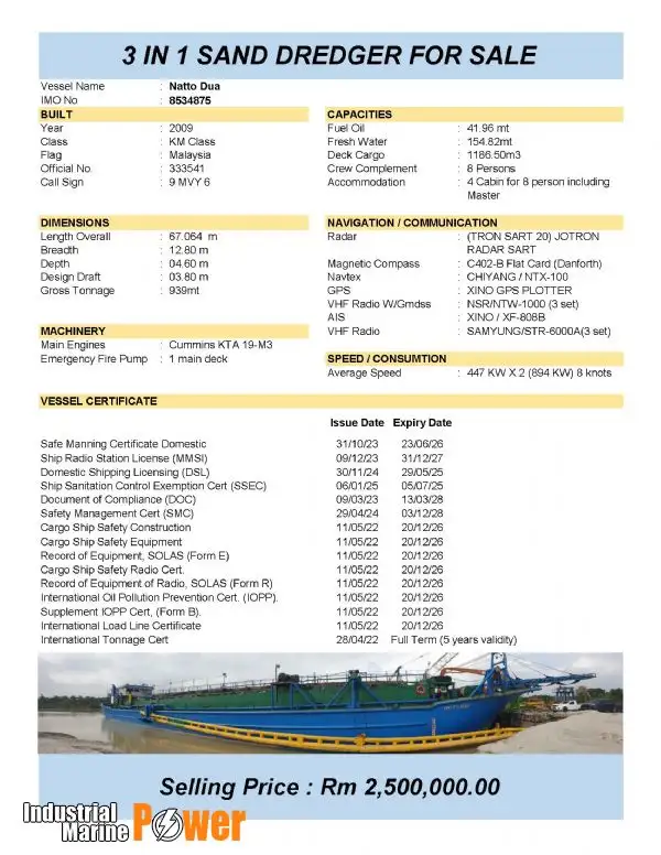 Dredger fun tita